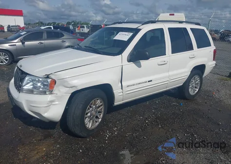 2004 Jeep Grand Cherokee Limited z USA, uszkodzony, nr VIN 1J4GX58S14C222350